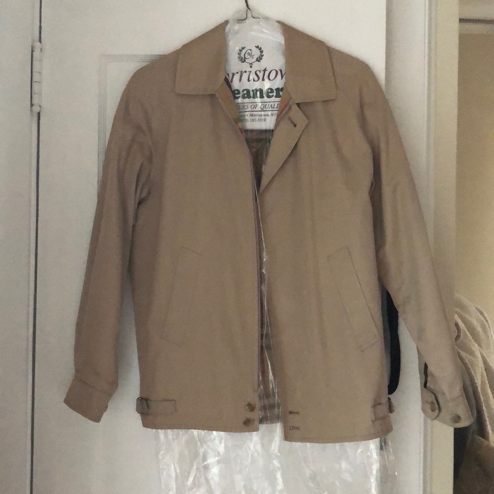 Men’s Tan Burberry Jacket